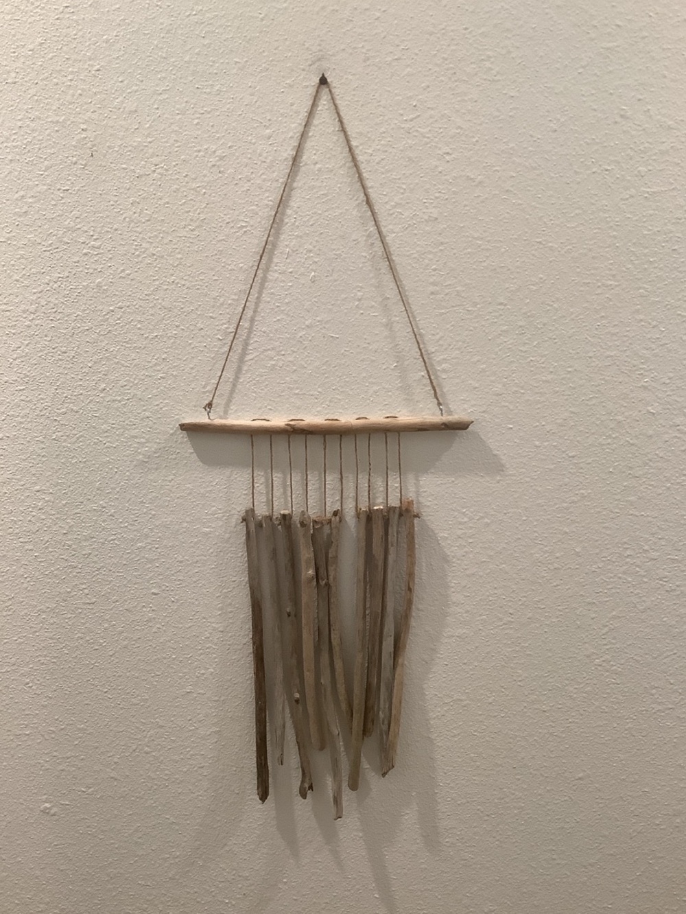 Driftwood Art, Driftwood Wind Chime , Mobile, Driftwood Coastal Decor